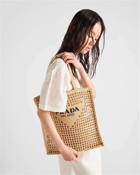 prada raffia bag|soft fun raffia tote bags.